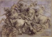 Peter Paul Rubens The fight for the standard Spain oil painting artist